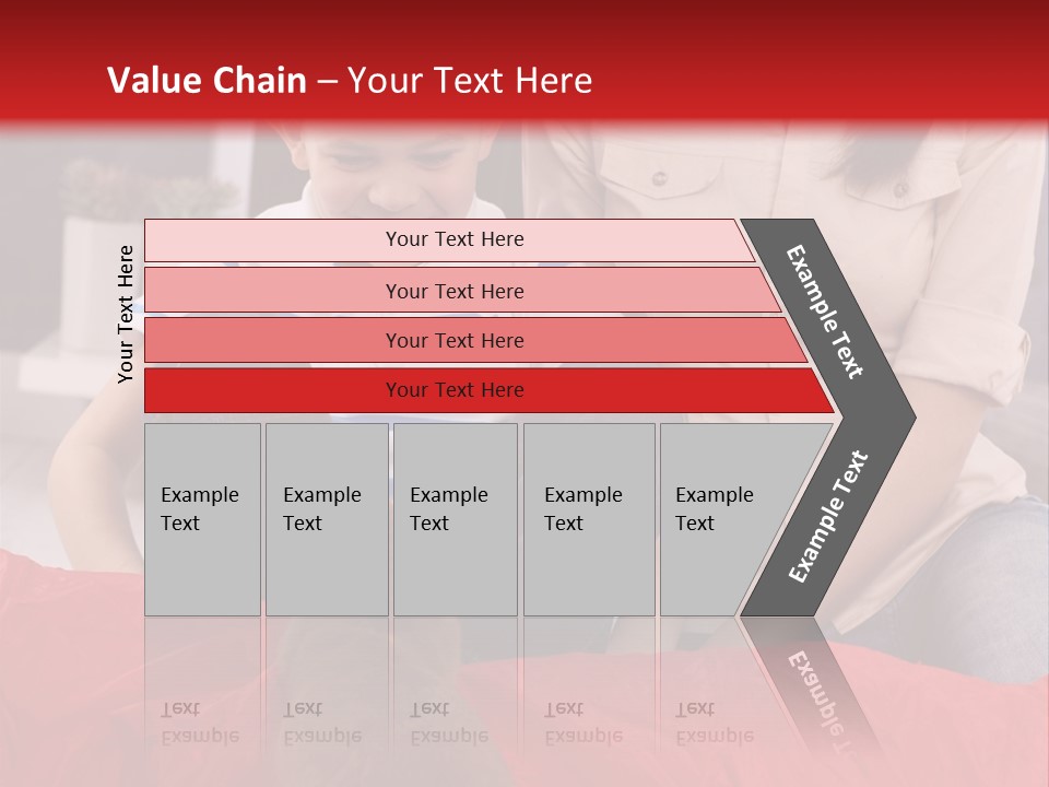 Mom Enjoying Living PowerPoint Template