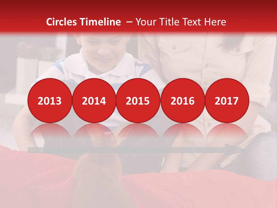 Mom Enjoying Living PowerPoint Template