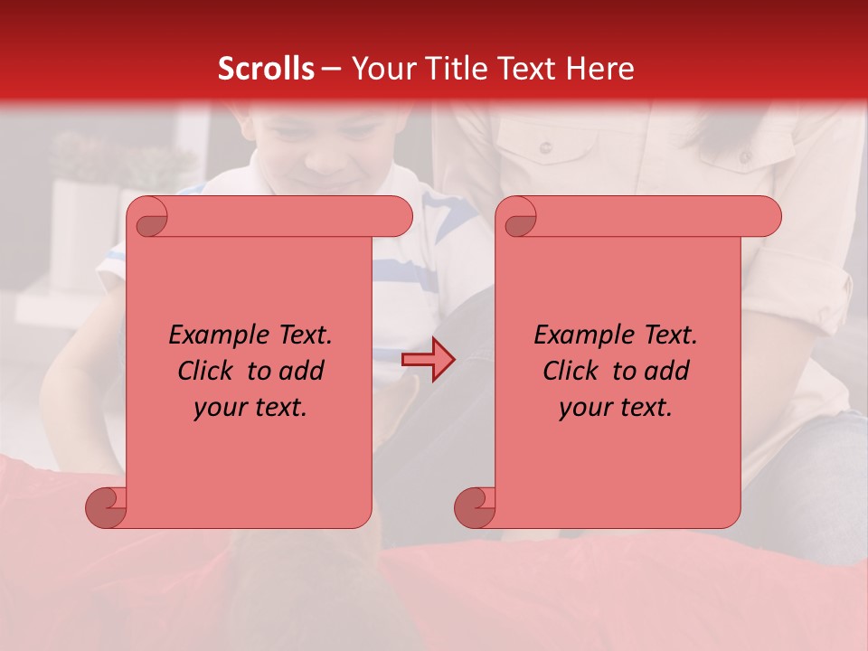 Mom Enjoying Living PowerPoint Template