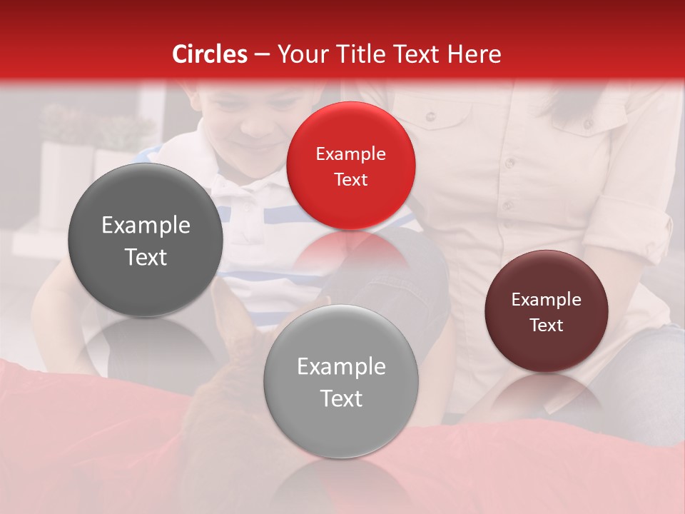 Mom Enjoying Living PowerPoint Template