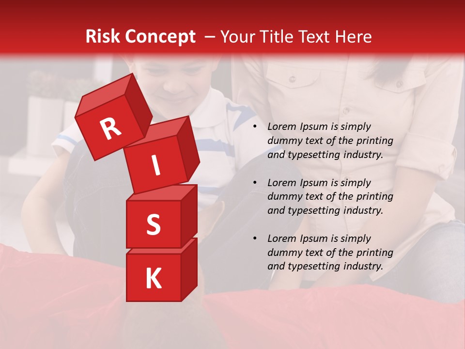 Mom Enjoying Living PowerPoint Template