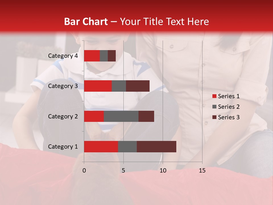 Mom Enjoying Living PowerPoint Template