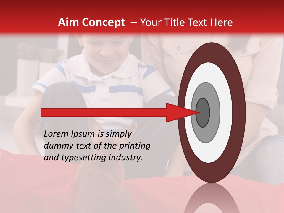 Mom Enjoying Living PowerPoint Template