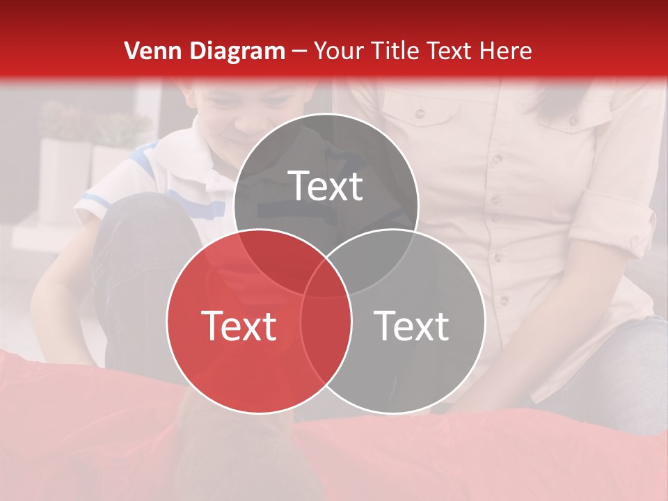 Mom Enjoying Living PowerPoint Template