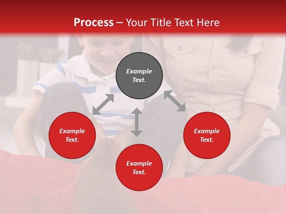 Mom Enjoying Living PowerPoint Template