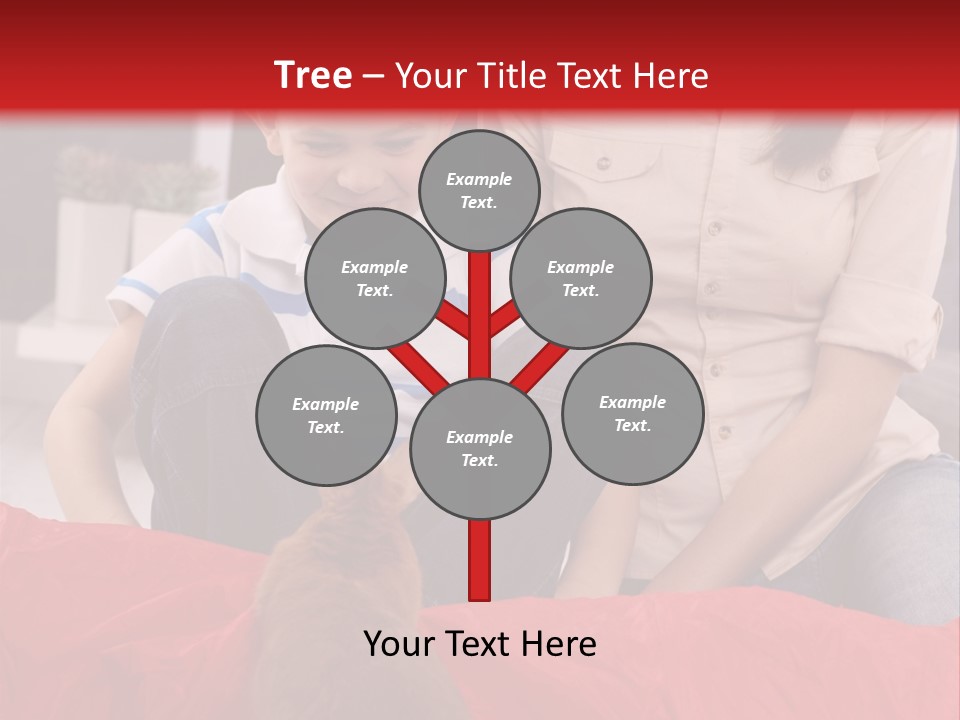 Mom Enjoying Living PowerPoint Template