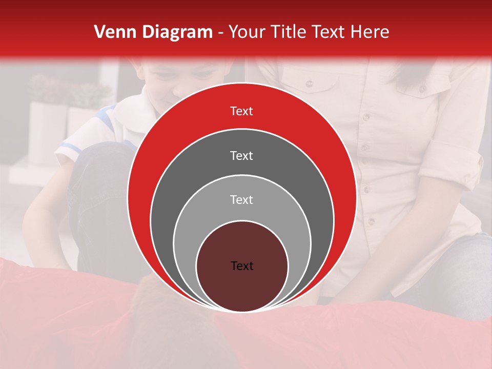 Mom Enjoying Living PowerPoint Template