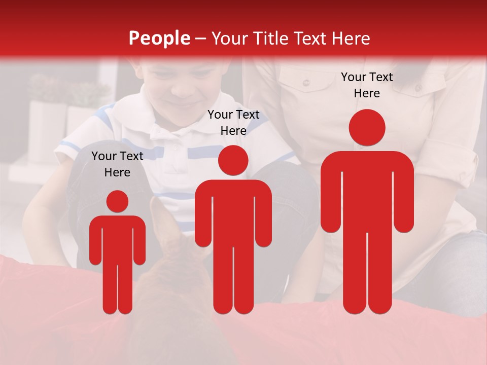 Mom Enjoying Living PowerPoint Template