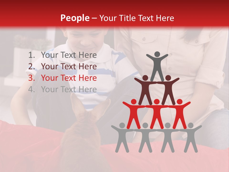 Mom Enjoying Living PowerPoint Template