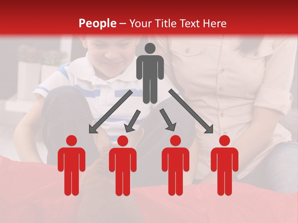 Mom Enjoying Living PowerPoint Template