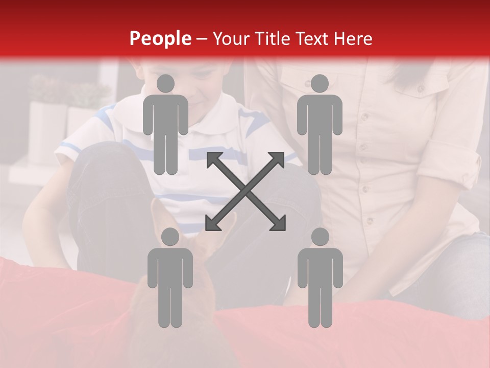 Mom Enjoying Living PowerPoint Template