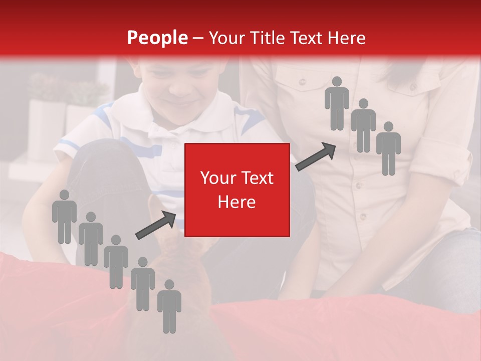 Mom Enjoying Living PowerPoint Template