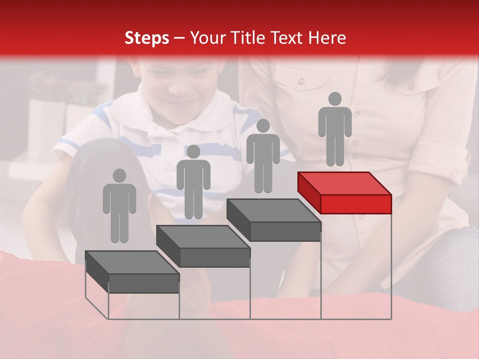 Mom Enjoying Living PowerPoint Template