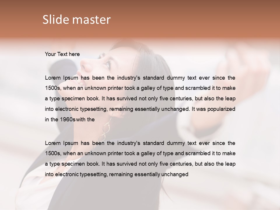 Victory Formalwear Content PowerPoint Template