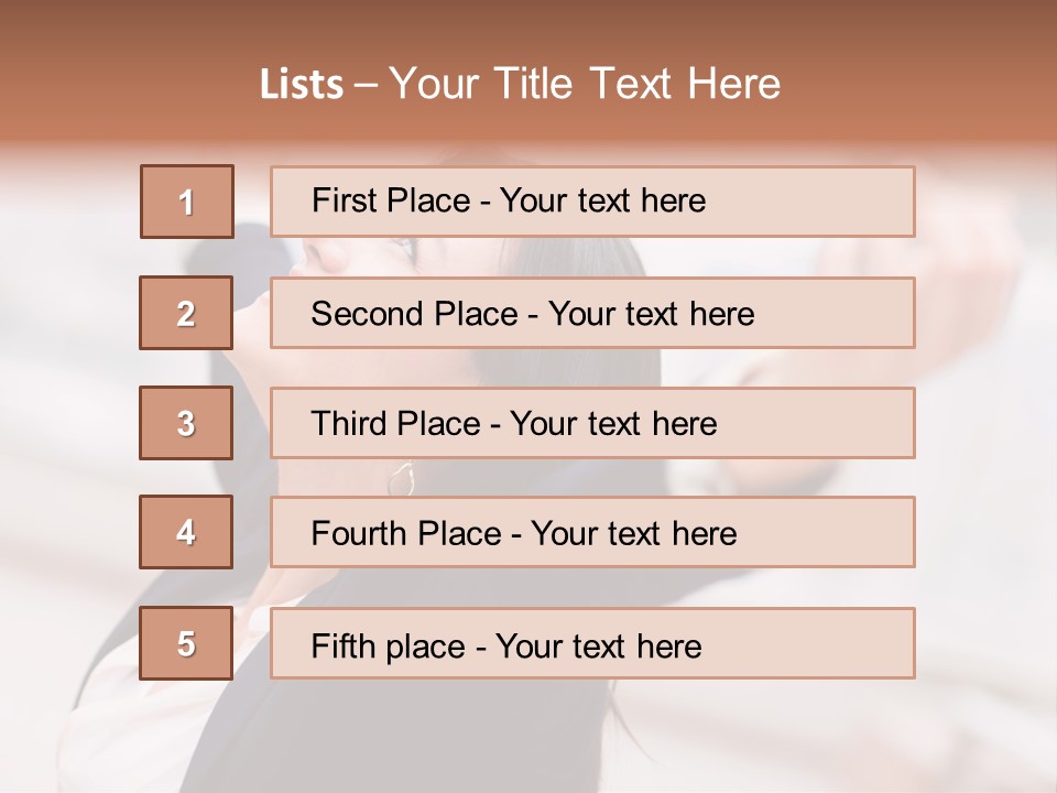 Victory Formalwear Content PowerPoint Template