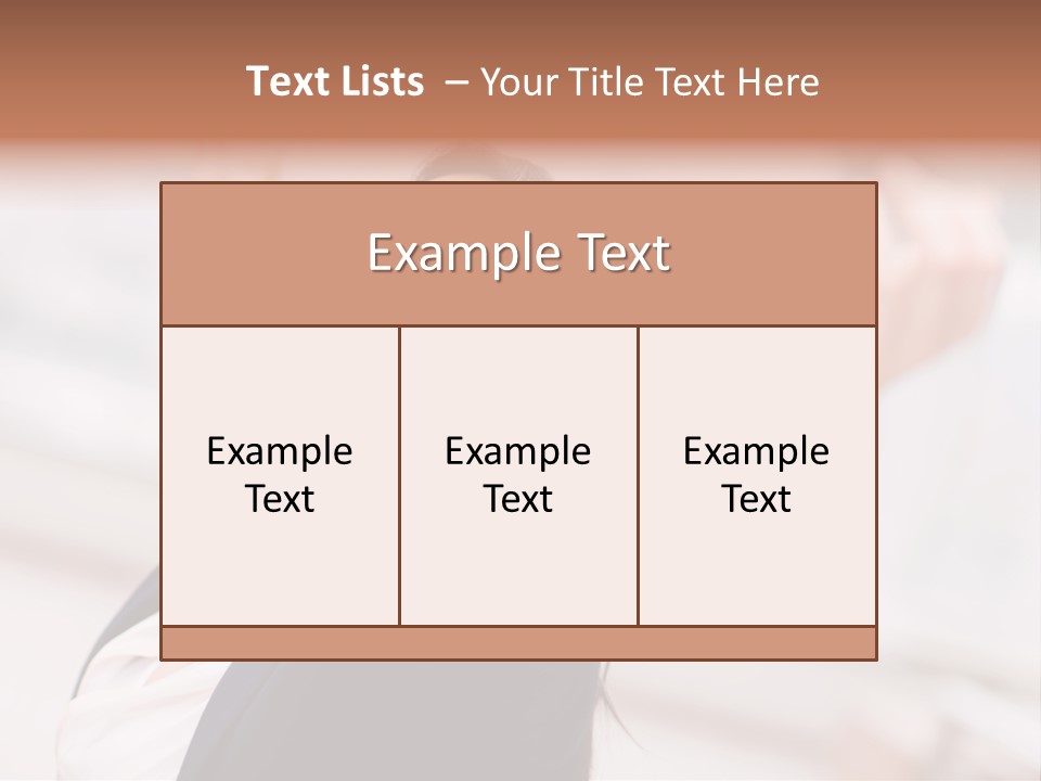 Victory Formalwear Content PowerPoint Template