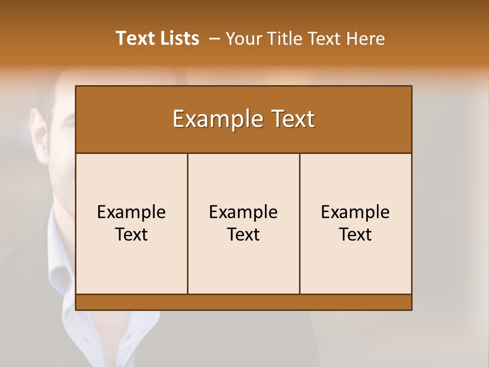 Success Lifestyle Business PowerPoint Template