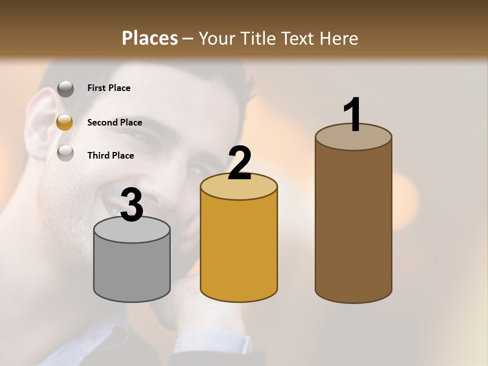 Communicate Successful Cheerful PowerPoint Template