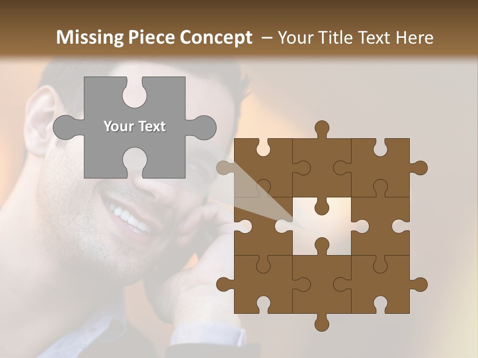 Communicate Successful Cheerful PowerPoint Template