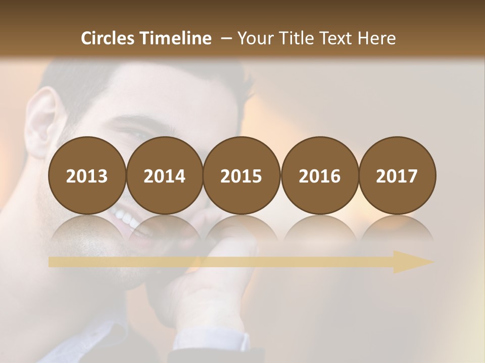 Communicate Successful Cheerful PowerPoint Template