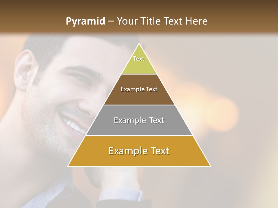 Communicate Successful Cheerful PowerPoint Template