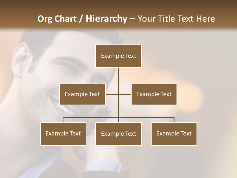 Communicate Successful Cheerful PowerPoint Template