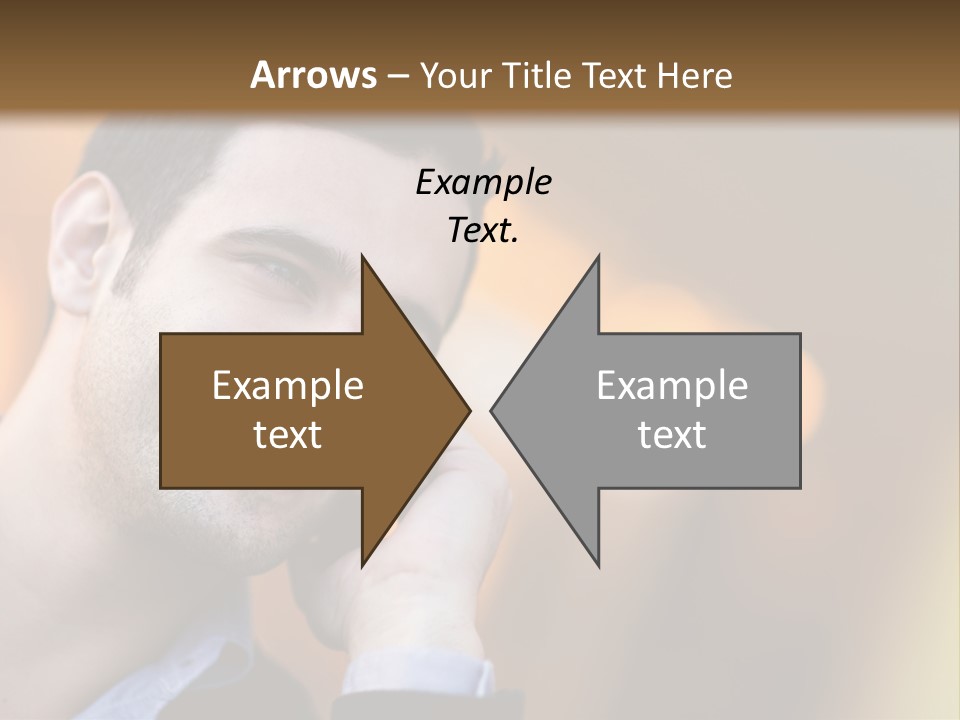 Communicate Successful Cheerful PowerPoint Template