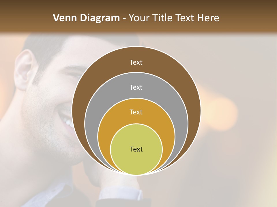 Communicate Successful Cheerful PowerPoint Template