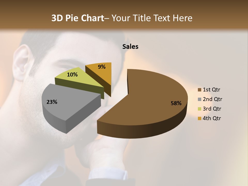 Communicate Successful Cheerful PowerPoint Template