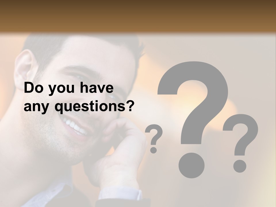 Communicate Successful Cheerful PowerPoint Template