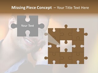 Talking Businessman Business PowerPoint Template