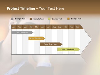 Talking Businessman Business PowerPoint Template