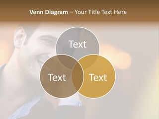Talking Businessman Business PowerPoint Template