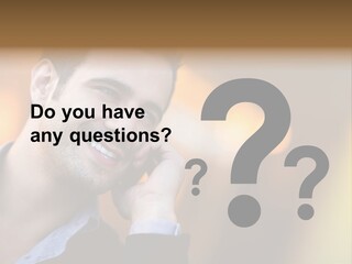 Talking Businessman Business PowerPoint Template