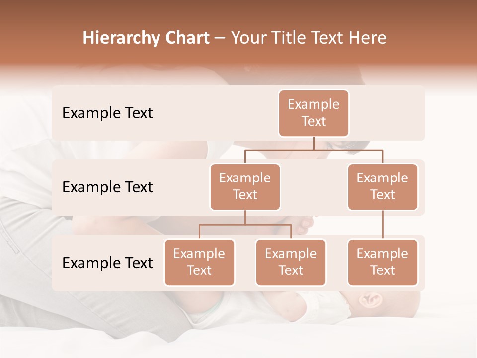White Touch Girl PowerPoint Template