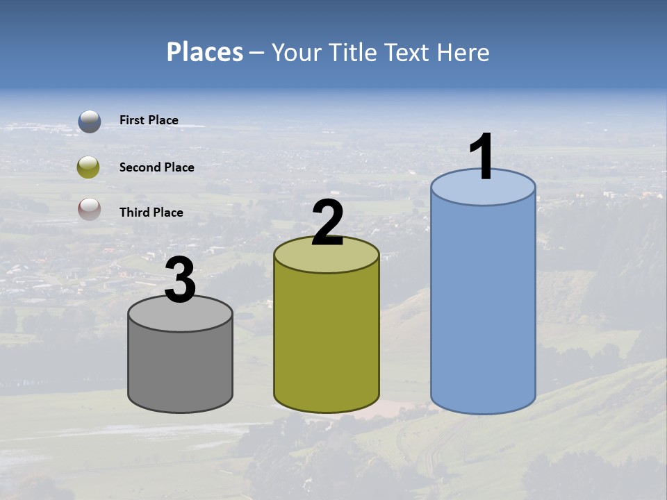 Green Holiday Suburb PowerPoint Template