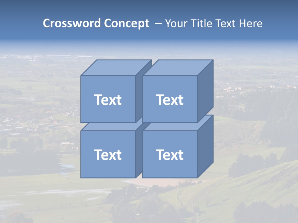 Green Holiday Suburb PowerPoint Template