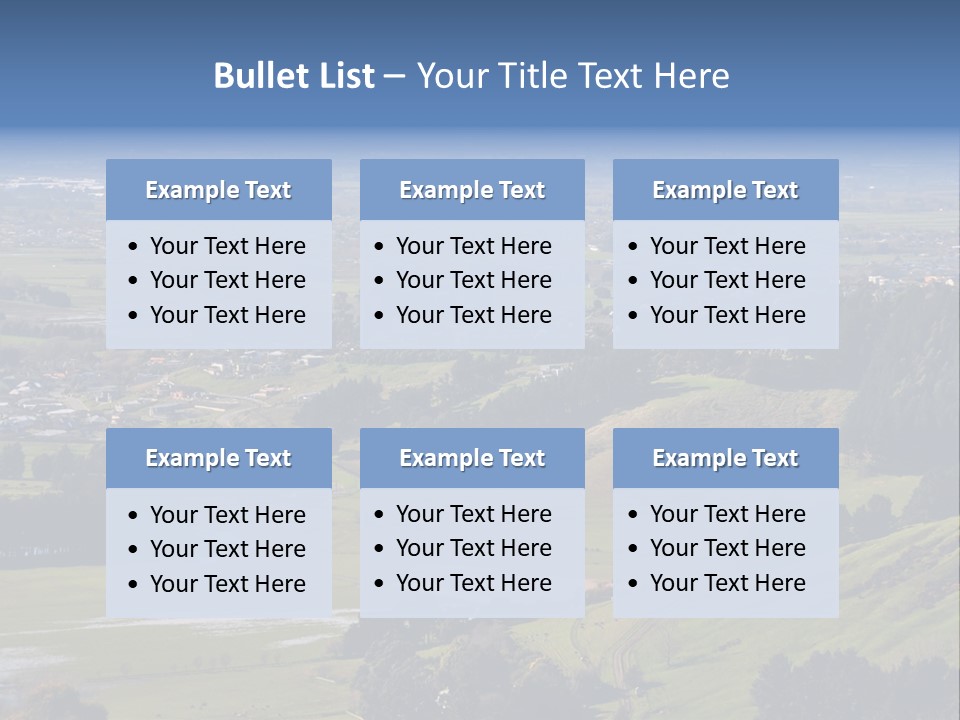 Green Holiday Suburb PowerPoint Template