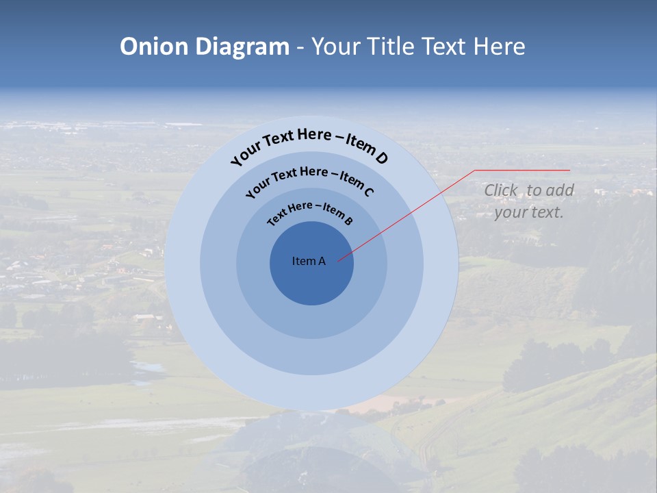 Green Holiday Suburb PowerPoint Template