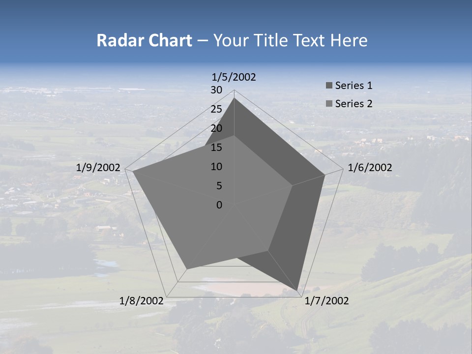 Green Holiday Suburb PowerPoint Template