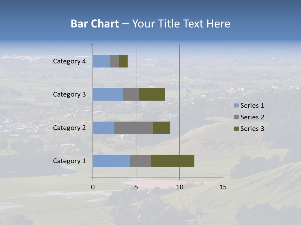 Green Holiday Suburb PowerPoint Template