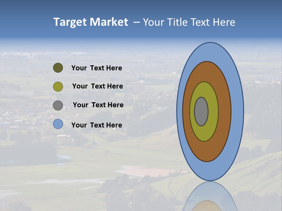 Green Holiday Suburb PowerPoint Template