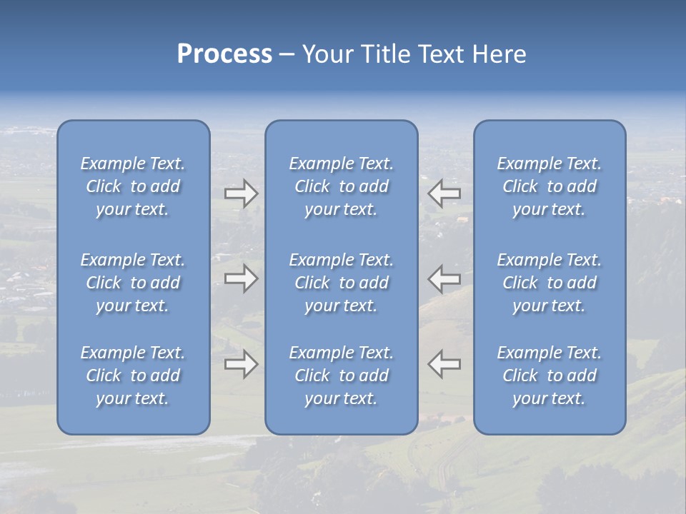 Green Holiday Suburb PowerPoint Template