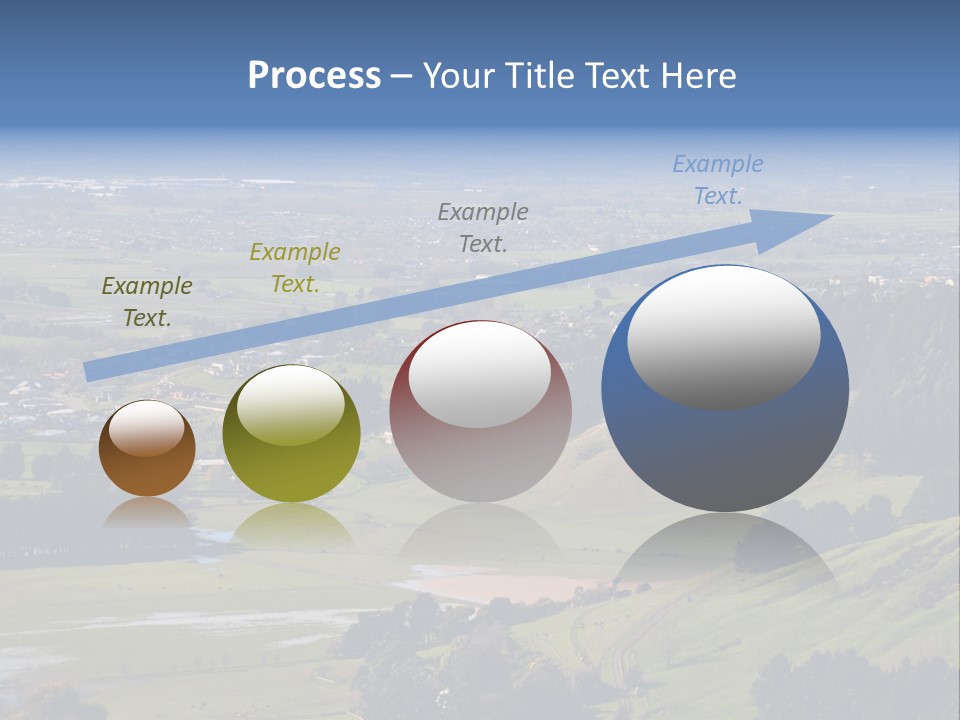 Green Holiday Suburb PowerPoint Template