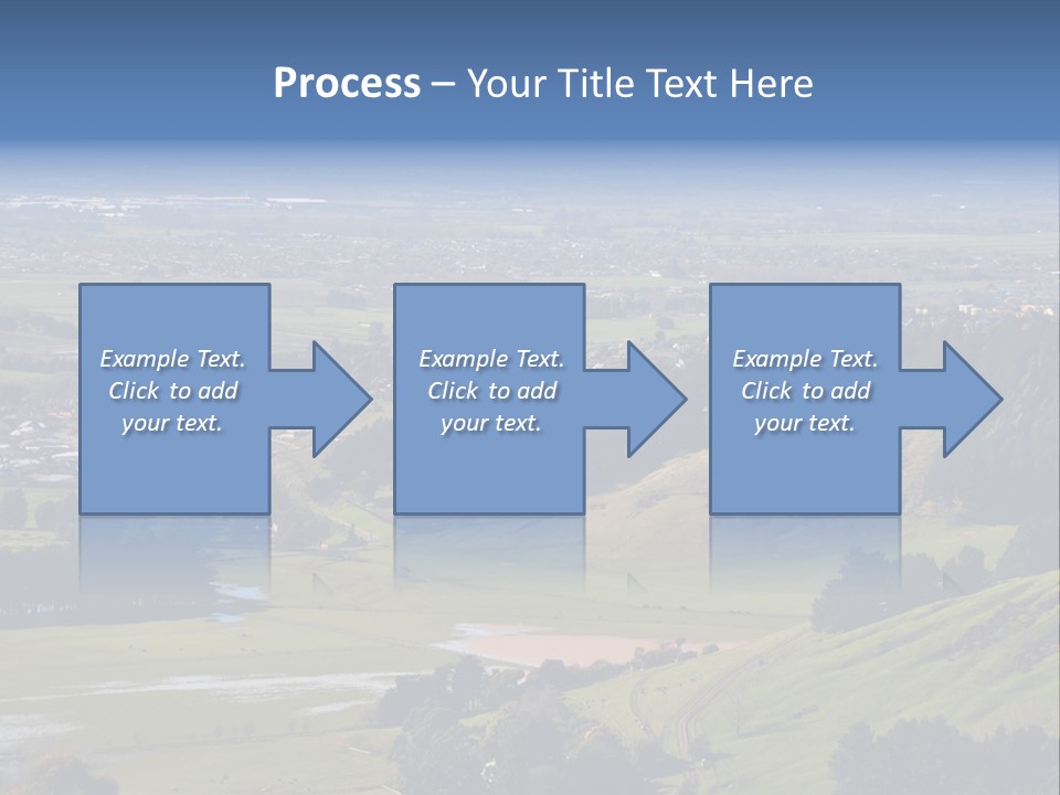 Green Holiday Suburb PowerPoint Template