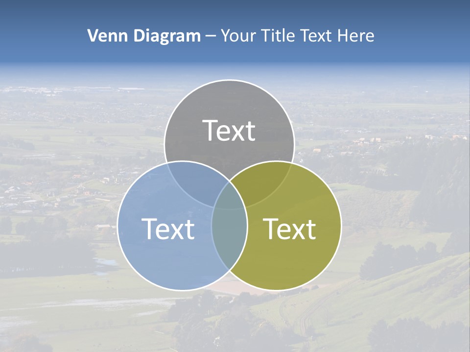 Green Holiday Suburb PowerPoint Template
