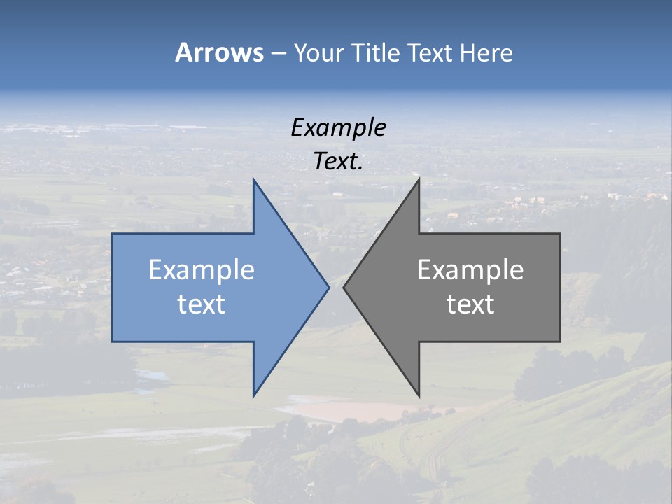 Green Holiday Suburb PowerPoint Template