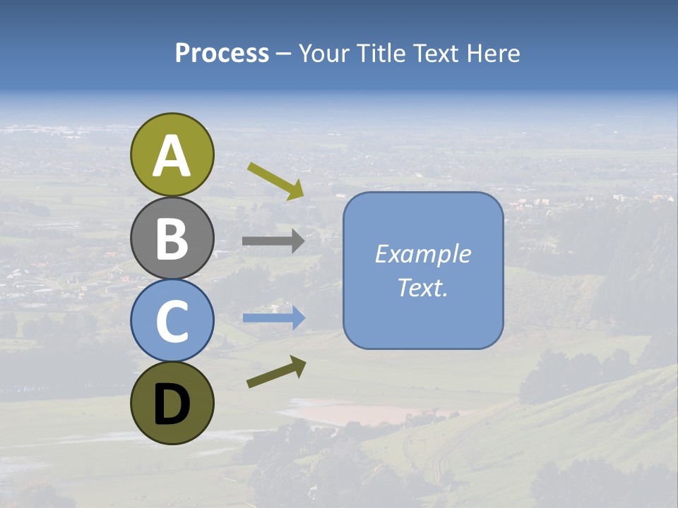 Green Holiday Suburb PowerPoint Template