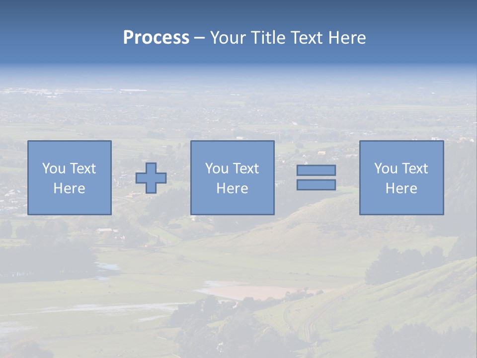 Green Holiday Suburb PowerPoint Template