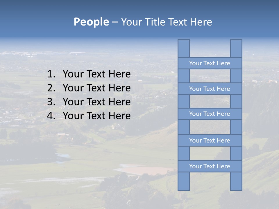 Green Holiday Suburb PowerPoint Template